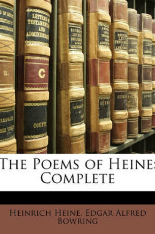 Cover of The Poems of Heine