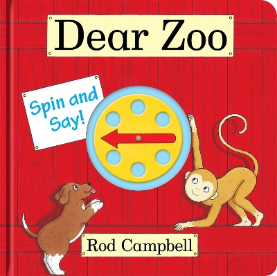 Book cover for Dear Zoo Spin and Say