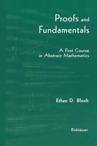 Cover of Proofs and Fundamentals