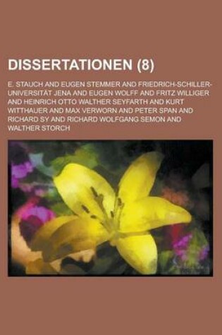 Cover of Dissertationen (8)