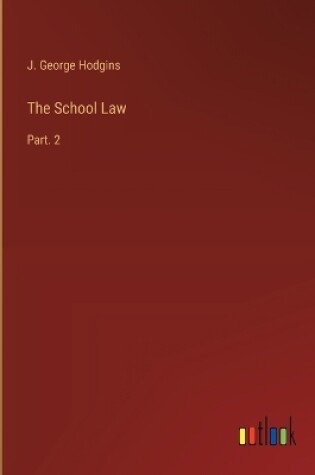 Cover of The School Law