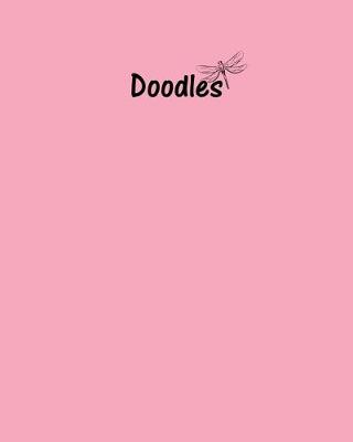 Book cover for Doodles Journal - Great for Sketching, Doodling or Planning with Pale Pink Cover