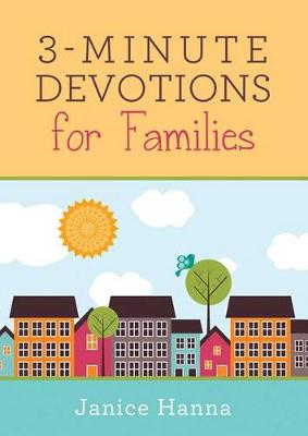 Book cover for 3-Minute Devotions for Families