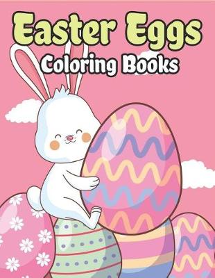 Book cover for Easter Eggs Coloring Book