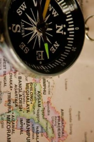 Cover of Bangladesh on the Map With a Compass Journal