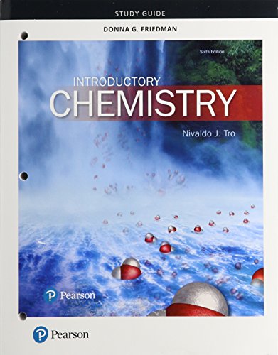 Book cover for Study Guide for Introductory Chemistry