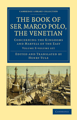 Book cover for The Book of Ser Marco Polo, the Venetian 2 Volume Set