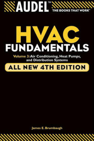 Cover of Audel HVAC Fundamentals, Volume 3