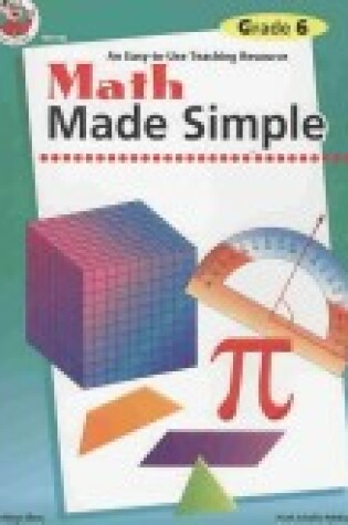 Cover of Math Made Simple, Grade 6