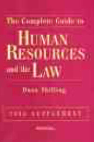 Cover of Human Resources Law 1999 Supplement