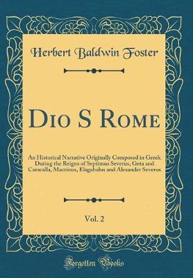 Book cover for Dio S Rome, Vol. 2