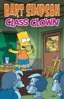 Book cover for Bart Simpson Class Clown
