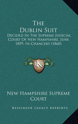 Book cover for The Dublin Suit