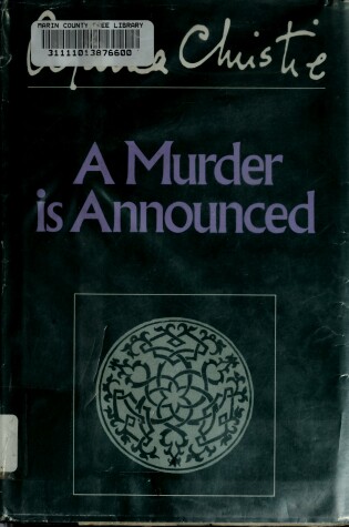 Cover of A Murder Is Announced