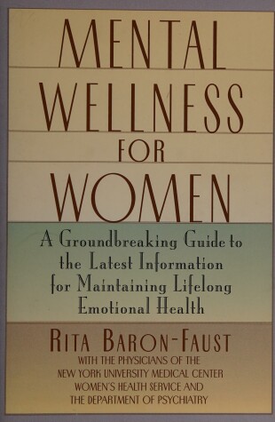 Book cover for Mental Wellness for Women