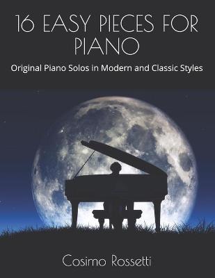 Book cover for 16 Easy Pieces for Piano