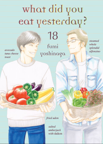 Book cover for What Did You Eat Yesterday? 18