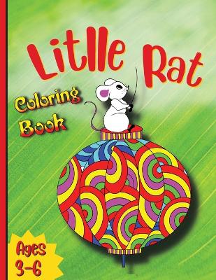 Book cover for Litlle Rat Coloting Book