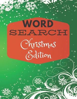 Book cover for Word Search Christmas Edition