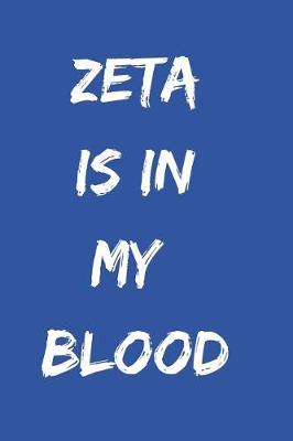 Book cover for Zeta is in my blood