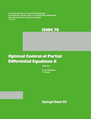 Book cover for Optimal Control of Partial Differential Equations II