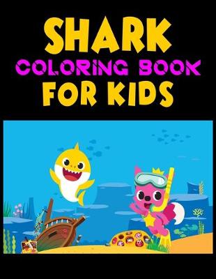 Book cover for Shark Coloring Book For kids