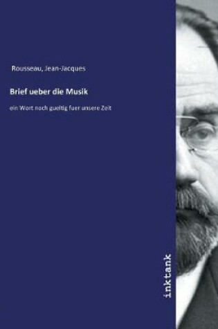 Cover of Brief ueber die Musik