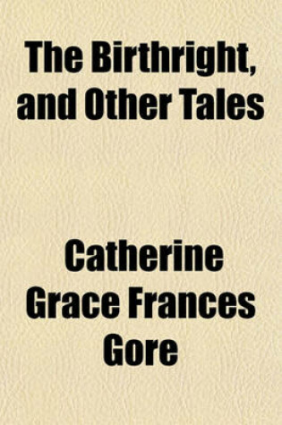 Cover of The Birthright, and Other Tales