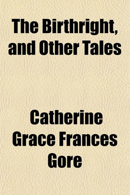 Book cover for The Birthright, and Other Tales