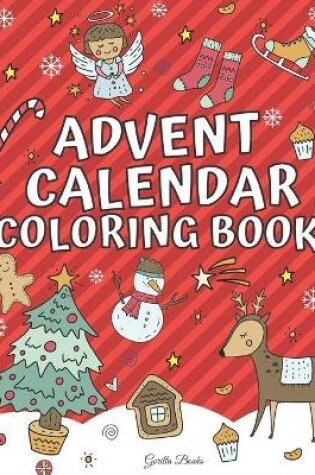 Cover of Advent Calendar Coloring Book