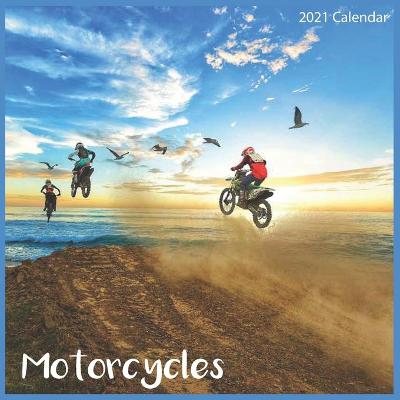 Book cover for Motorcycles 2021 Calendar