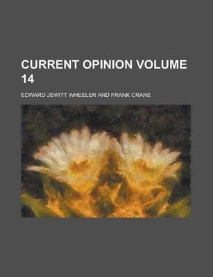 Book cover for Current Opinion Volume 14