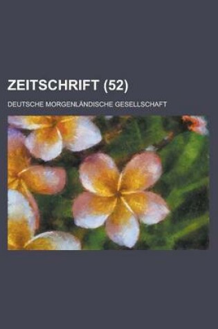 Cover of Zeitschrift (52)