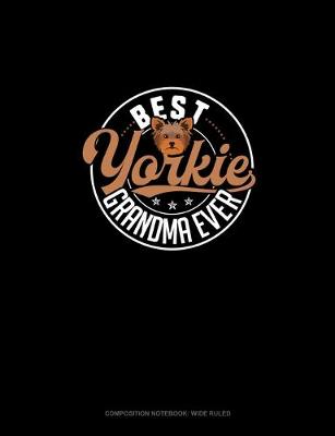 Book cover for Best Yorkie Grandma Ever