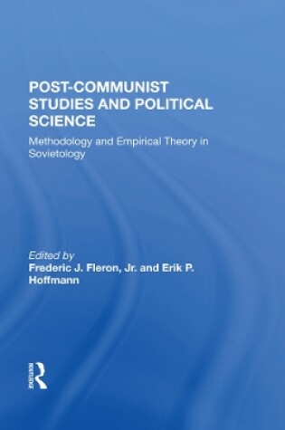 Cover of Postcommunist Studies And Political Science