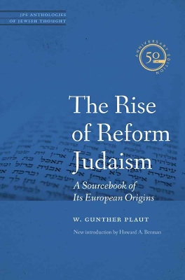 Book cover for The Rise of Reform Judaism