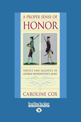 Book cover for A Proper Sense of Honor