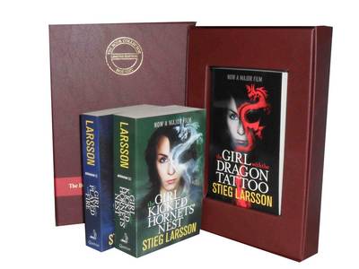 Book cover for Stieg Larsson Collection Millennium Trilogy