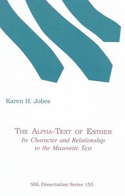 Cover of The Alpha-Text of Esther