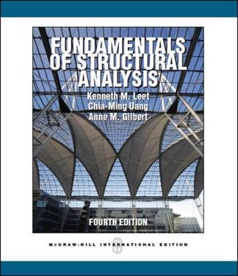 Book cover for Fundamentals of Structural Analysis (Int'l Ed)