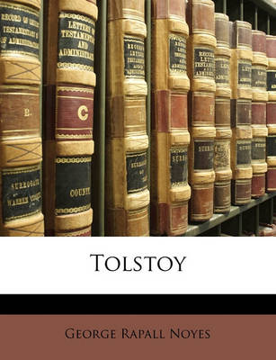 Book cover for Tolstoy