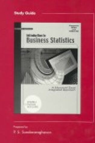 Cover of Intro to Bus Stat CD Rom Sg