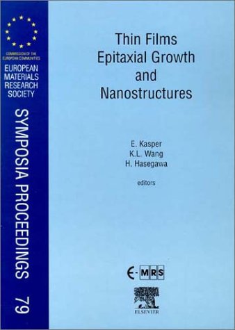 Cover of Thin Films Epitaxial Growth and Nanostructures