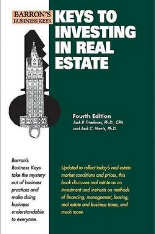 Cover of Keys to Investing in Real Estate