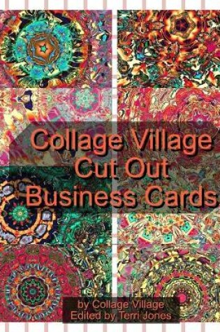 Cover of Collage Village Cut Out Business Cards