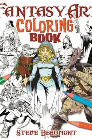 Cover of Fantasy Art Coloring Book