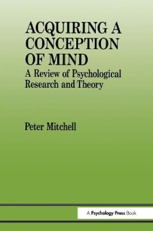 Cover of Acquiring a Conception of Mind