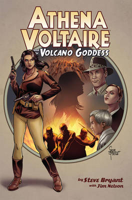 Book cover for Athena Voltaire & the Volcano Goddess