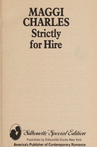 Cover of Strictly For Hire