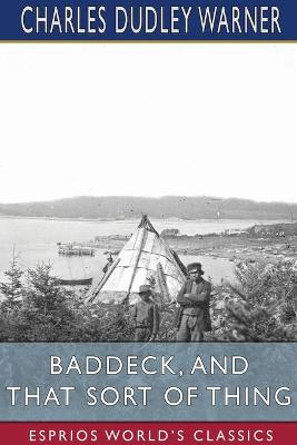 Book cover for Baddeck, and That Sort of Thing (Esprios Classics)